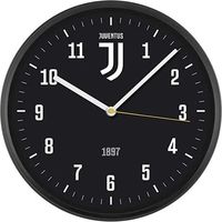 Jm 00875JU1 Wanduhr Quartz Schwarz 30 cm
