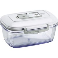 Magic Vac ACO1092 Vorratsbehälter für Lebensmittel de Rectangular Box 1,5 L Transparent, White 1 Stück(e)