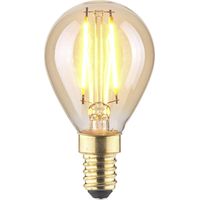 LightMe LM85053 LED (monocolore) E14 Forma di goccia 2.5 W Ambra (Ø x L) 45 mm x 80 mm 1 pz.