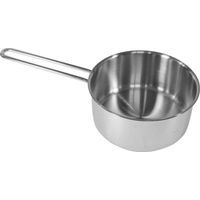 CASSERUOLA ACCIAIO 1 MANICO &lsquoALLEGRO INOX' Ø cm. 16