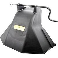 Gea Jardin – Déflecteur arrière pour tracteur tondeuse Alpina 92/102 – Conversion déchargement en panier libre – Compatible avec modèles 92 et 102 cm
