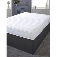 Extreme Comfort Sirocco Airflow White 18cms Deep Hybrid Spring & Memory Fibre Mattress, 5ft King (5ft x 6ft6, 150cm x 200cm)