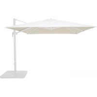 Oviala – Toile de parasol déporté 3x3m – 100% polyester 240g/m² – Indice de protection UPF50+ – Ombrage 9 m²