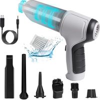 Kabelloser Handstaubsauger für Auto, leistungsstarker 3-in-1 Mini-Multifunktionsstaubsauger (9000 Pa, 120 W), staubdicht, tragbarer Staubsauger für Tierhaare, Küche, Büro, Auto