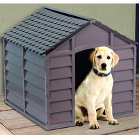 CASETTE P/CANI DOG-KENNEL PP MEDIUM MARRONE/BEIGE 71X71X68H