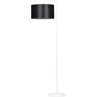 Lampadaire Emibig TRAPO LP1 design blanc/noir E27 150cm