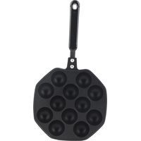 12 cavités en aluminium NOn bton Takoyaki Grill Pan Plate Octopus Ball Pancake Maker Moule de cuisson.