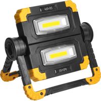 Orno GEMINIX Proiettore LED da esterno ricaricabile 1200 lumen