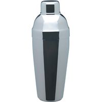 PIAZZA Shaker a 3 Pezzi In Acciaio Inox - 250Ml
