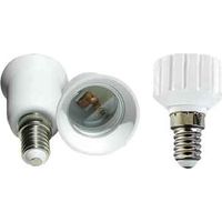 ADAPTATEUR D'EMBASE Douille E14 vers E27
