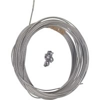 GRUNDFOS Accesorios para bombas sumergibles Juego cable acero inox. 20m D=5mm 4 mordazas, 91042983