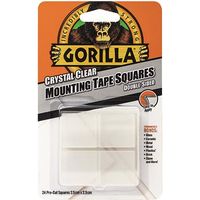 Gorilla Glue 3044111 Mounting Tape Squares x 24 3044111 GRG0854