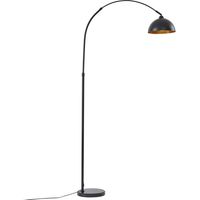 Lindby Lámpara de pie 'Tonka' en Negro Metal
