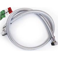 TUBO Carico Lavatrice lavastoviglie cm 250 pipa 3/4 FF 90 trecciato inox Made in Italy.
