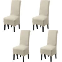 Waterproof Chair Covers for Dining Room Set of 2, Protector for Kitchen, Hotel, Restaurant ( 2 PCS),Style 1