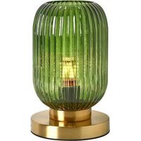 Lampe de chevet pour chambre à coucher, avec rideaux et variateur à trois niveaux - convient aux chambres, salons, bureaux, etc. - 1 unité