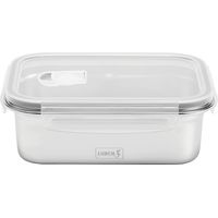 Contenitore per alimenti, acciaio inossidabile/plastica, 1,2 litri, sicurezza/lurch