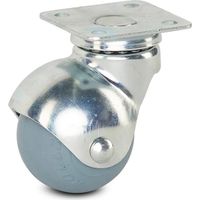 Roulette de chaise - MESO - Platine - 40mm - 30kg
