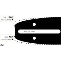 Guide Chaine Tronçonneuse Efco 35cm 3/8 Lp .050 (1,3mm).