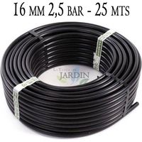 Suinga – Tuyau d'irrigation goutte à goutte 16 mm – Longueur 25 mètres – Pression 2,5 bars – Résistance aux UV – Installation facile