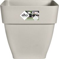 Pot Campana Carré Blanc Soie Design Moderne, Léger Et Durable - Elho