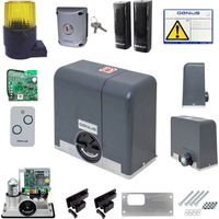 FAAC GENIUS Schiebetor-Automatisierungsset BLIZZARD 104005 433 RC 400 kg 24 V