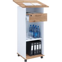 Console de haut-parleur de bureau en bois Melta 108x60x50 - VCM