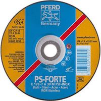 Disk Sbavatura Ps-Forte-Inox Per La Lavorazione Di Acciaio Inox, Ø X Spessore. : 230 X 8.3 Mm Modello Conde, Velocità Massima. 6600 Giri / Min