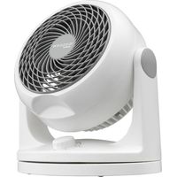 Ventilateur de table silencieux, puissant et portable Iris Ohyama, pour une surface jusqu’à 23 m², modèle PCF-HD18, couleur blanc
