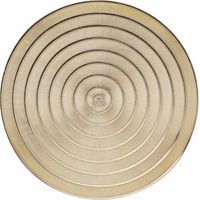 Metallische Tischunterlage, Ø 40 cm
