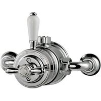 Aqualisa Aquatique Thermostatic Exposed Shower Valve - Chrome