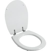 Sedile poliestere bianco per vaso ausil line BiancoSANIS