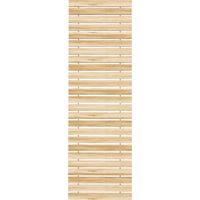 Tappetino per Giardino a Doghe Arrotolabili Legno Abete 120x38 cm