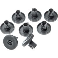 vhbw 8 Roulette pour panier inférieur compatible avec Merker lave-vaisselle, Diamètre 40 mm