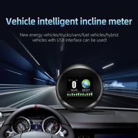 compteur de vitesse et inclinomètre GPS, inclinomètre et rapporteur numériques, compteur de vitesse à affichage tête haute, inclinomètre