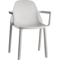 Fauteuil design, Fauteuil déco Piu Blanc en Plastique, Scab design