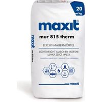 Maxit Therm 815 20 kg/Sack Leicht-Mauermörtel M5 EN 998-2 -LM 21-