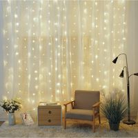 Tenda LED luminosa 3x2M Luce fredda