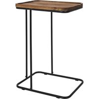 Table d'appoint bout de canapé en acacia