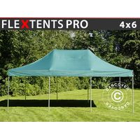 Gazebo pieghevole FleXtents PRO 4x6m Verde