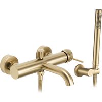REA WANNENARMATUR LUNGO GRIP BRUSH GOLD