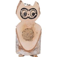 Dobar Vogel Futtereule 36 x 25 x 13 cm braun