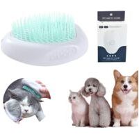 AIDUCHO Brosse Pour Chien Chat,Brosse Pour Chien Autonettoyante,Brosse Pour Chat,Brosse Peigne Chien,Brosse De Toilettage,Brosse De Toilettage Pour Animaux De Compagnie (Vert) - Crezuo
