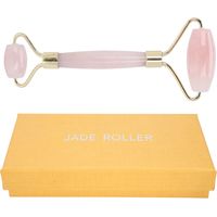 Rouleau de massage visage double tête, outil de massage naturel or pour visage, bras, dos et taille