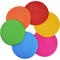 Frisbees pour chiens – 17,5 cm – Frisbees pour chiens en caoutchouc naturel