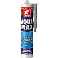 Aqua max masilla adhesiva para piscinas 425GR cartucho gris - GRIFFON - 6311697