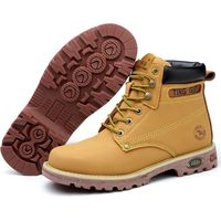 Scarpe antinfortunistiche alte Powerplant S3 - Giallo - 45
