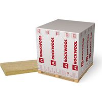Panneau isolant en laine de roche 1200x600mm Ep. 50mm – Isolation incombustible – Absorption acoustique jusqu'à 90% – Rockwool