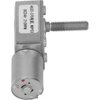 Moteur à engrenage à vis sans fin Turbo, Micro boîte de vitesses à Torsion élevée, DC24V M8x33mm, outils électriques 210 tr/min