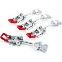BUNTHAUS Stück Metall-Kipphebel-Schnellverschluss 4002 184 kg/183,3 kg Tragfähigkeit Kipphebel-Knopfverschluss